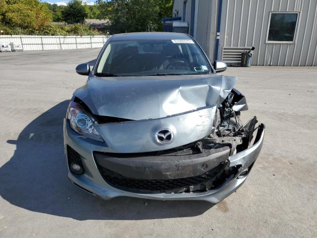 JM1BL1L81C1633984 - 2012 MAZDA 3 I GRAY photo 5