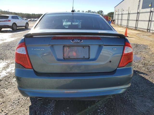 3FAHP0JG9BR146626 - 2011 FORD FUSION SEL BLUE photo 6