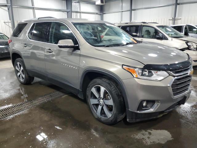 1GNEVHKW7JJ112143 - 2018 CHEVROLET TRAVERSE LT Marrón foto 4