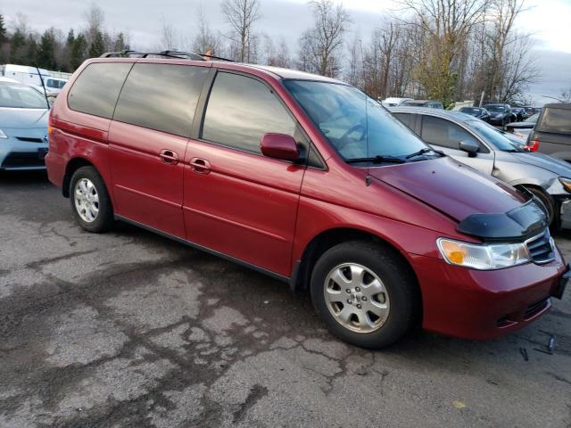 5FNRL18674B013963 - 2004 HONDA ODYSSEY EX RED photo 4