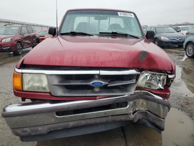 1FTCR10AXSPA33972 - 1995 FORD RANGER MAROON photo 5