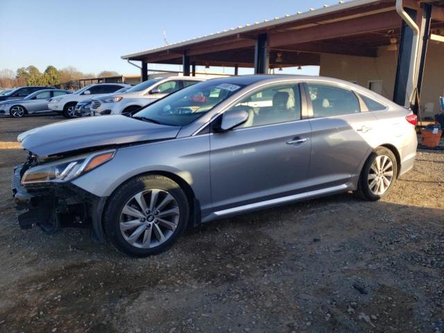 5NPE34AF9HH439476 - 2017 HYUNDAI SONATA SPORT SILVER photo 1