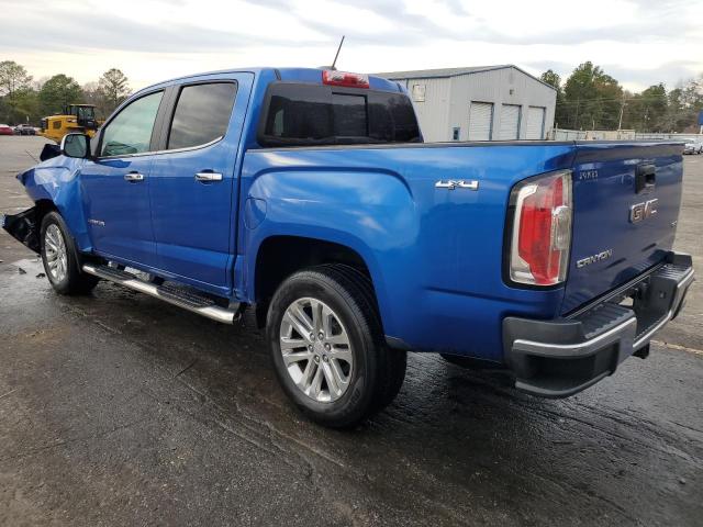 1GTP6DE13J1114284 - 2018 GMC CANYON SLT BLUE photo 2