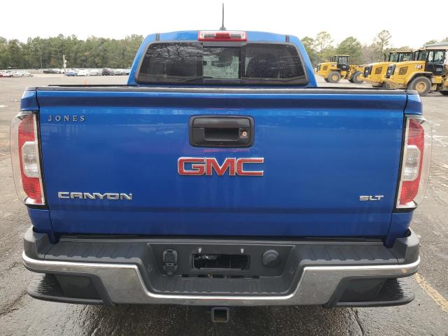 1GTP6DE13J1114284 - 2018 GMC CANYON SLT BLUE photo 6