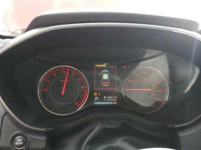 4S3GKAM62H3603801 - 2017 SUBARU IMPREZA SPORT 红色 照片 9