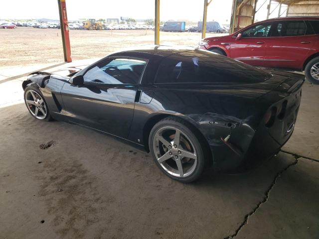 1G1YY26U175130893 - 2007 CHEVROLET CORVETTE BLACK photo 2