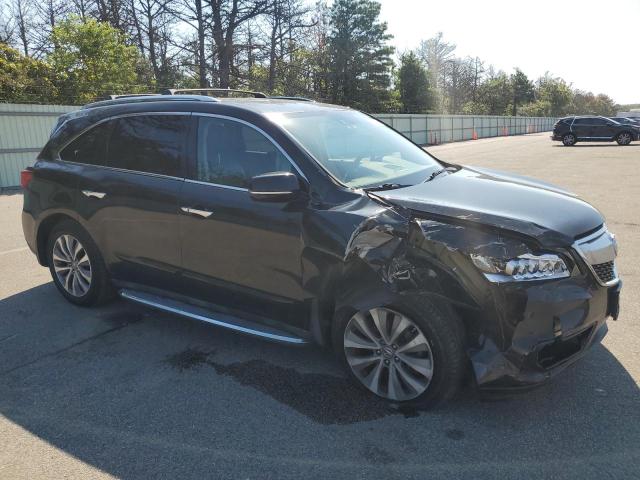 5FRYD4H40FB017394 - 2015 ACURA MDX TECHNOLOGY 黑色 照片 4