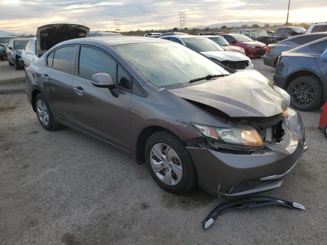 2HGFB2F57DH568798 - 2013 HONDA CIVIC LX CHARCOAL photo 4