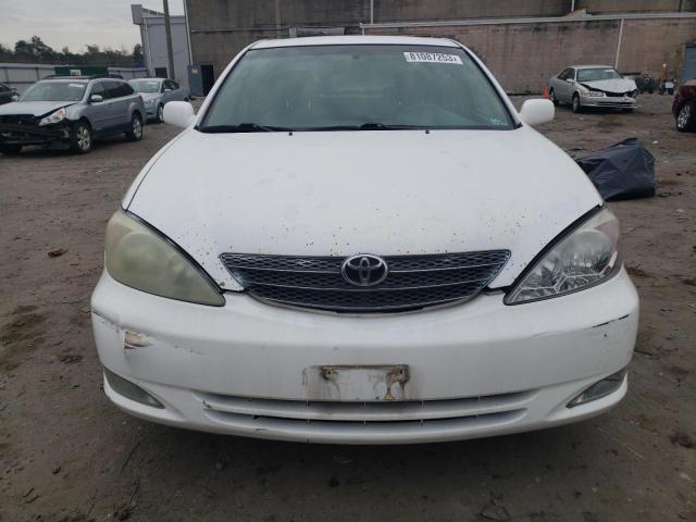 4T1BE30K83U170659 - 2003 TOYOTA CAMRY LE WHITE photo 5