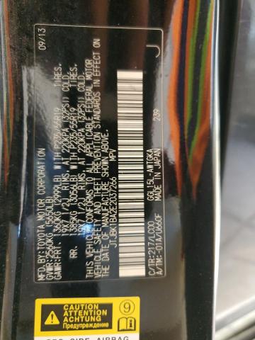 JTJBK1BA2E2037266 - 2014 LEXUS RX 350 BASE BLACK photo 14