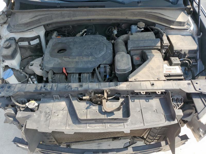 5NMS33AD6KH018752 - 2019 HYUNDAI SANTA FE SEL Argent photo 12