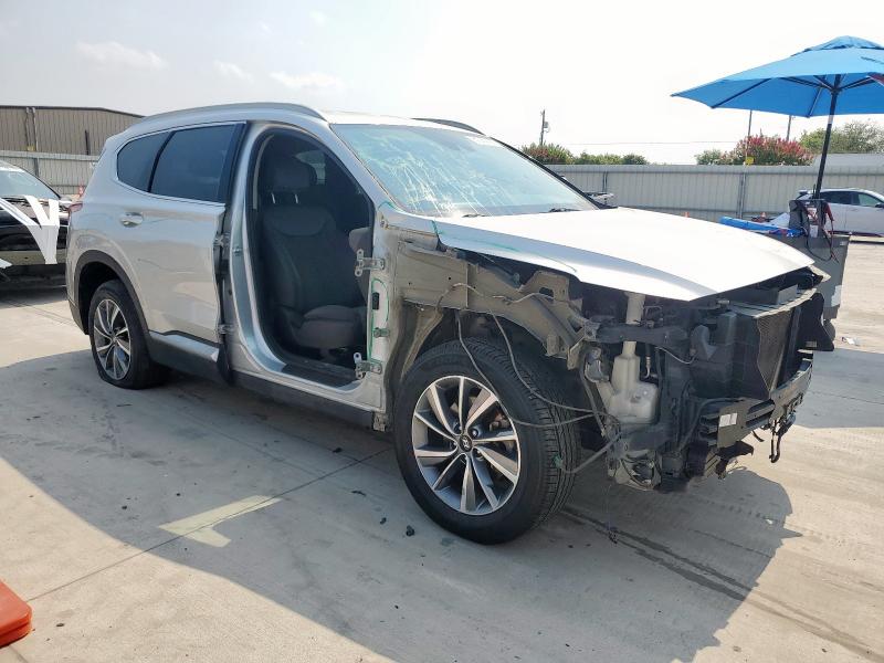 5NMS33AD6KH018752 - 2019 HYUNDAI SANTA FE SEL Argent photo 4