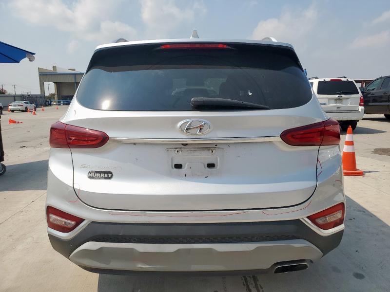 5NMS33AD6KH018752 - 2019 HYUNDAI SANTA FE SEL Argent photo 6