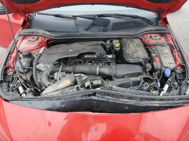 WDDSJ4GB6KN716272 - 2019 MERCEDES-BENZ CLA 250 4MATIC RED photo 11