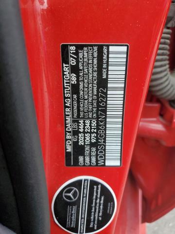 WDDSJ4GB6KN716272 - 2019 MERCEDES-BENZ CLA 250 4MATIC RED photo 12