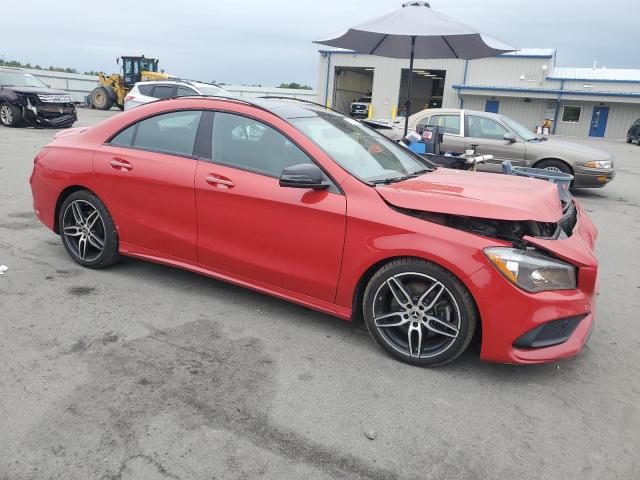 WDDSJ4GB6KN716272 - 2019 MERCEDES-BENZ CLA 250 4MATIC RED photo 4