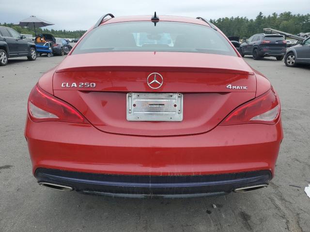 WDDSJ4GB6KN716272 - 2019 MERCEDES-BENZ CLA 250 4MATIC RED photo 6