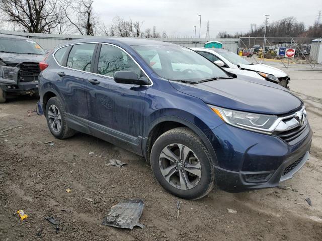 2HKRW6H38KH211055 - 2019 HONDA CR-V LX BLUE photo 4