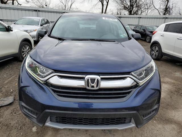 2HKRW6H38KH211055 - 2019 HONDA CR-V LX BLUE photo 5