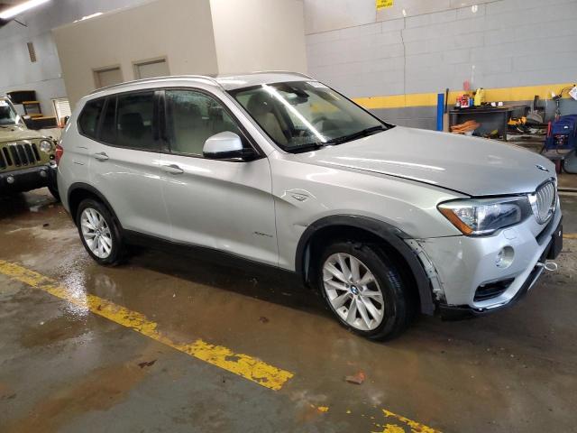 5UXWX9C53G0D87995 - 2016 BMW X3 XDRIVE28I SILVER photo 4