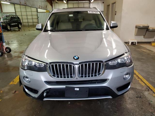 5UXWX9C53G0D87995 - 2016 BMW X3 XDRIVE28I SILVER photo 5