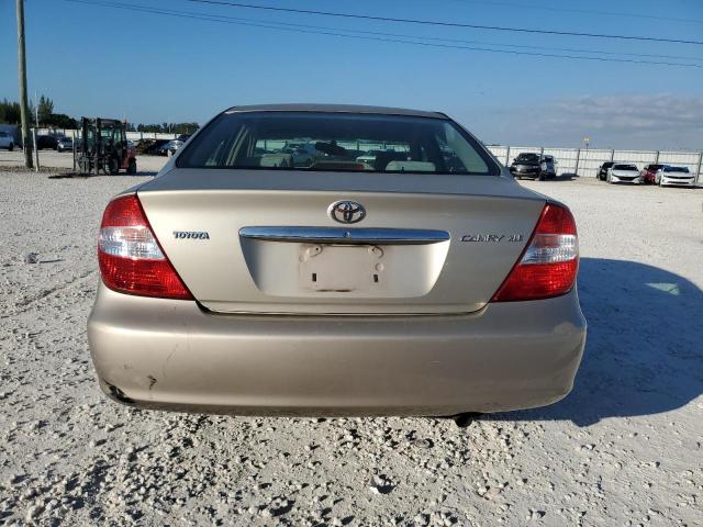 4T1BE32K64U823858 - 2004 TOYOTA CAMRY LE GOLD photo 6