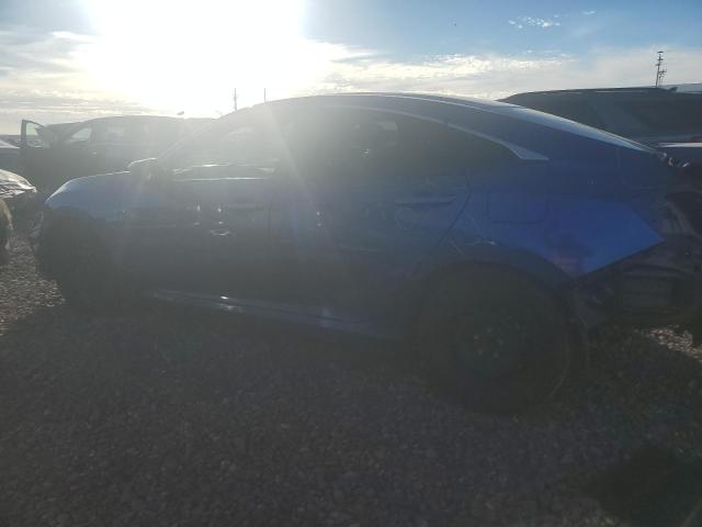 2HGFC2F68MH537727 - 2021 HONDA CIVIC LX BLUE photo 2