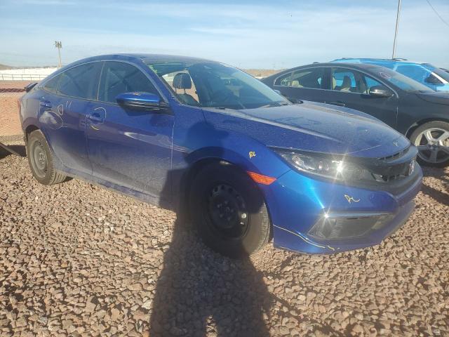 2HGFC2F68MH537727 - 2021 HONDA CIVIC LX BLUE photo 4