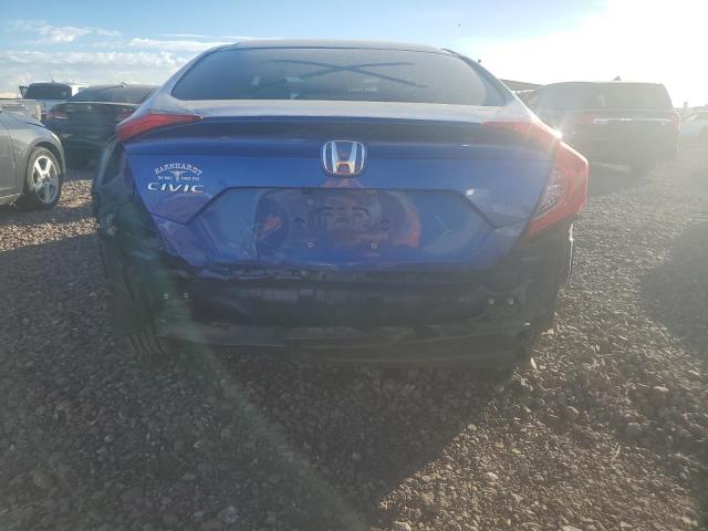 2HGFC2F68MH537727 - 2021 HONDA CIVIC LX BLUE photo 6