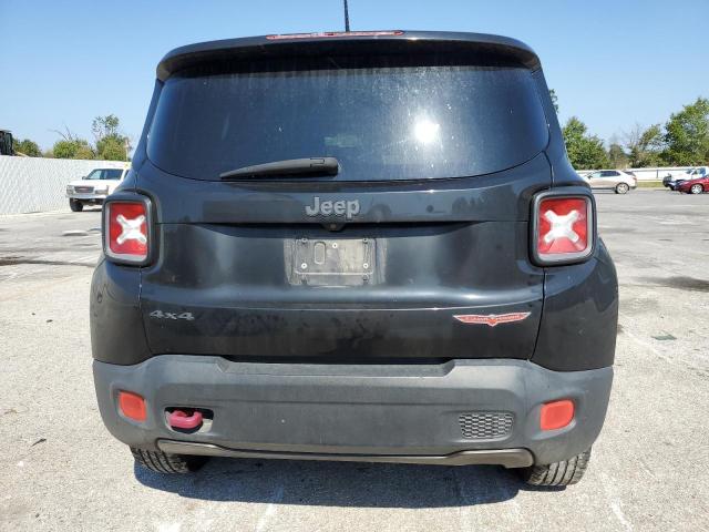 ZACCJBCB1HPE76153 - 2017 JEEP RENEGADE TRAILHAWK BLACK photo 6