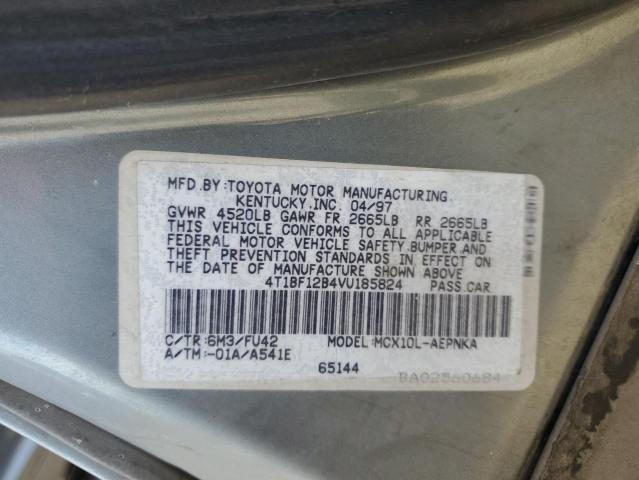 4T1BF12B4VU185824 - 1997 TOYOTA AVALON XL TEAL photo 12