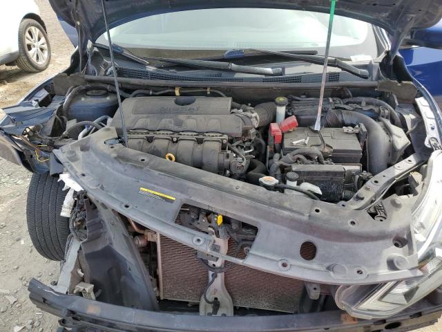 3N1AB7AP6KY275063 - 2019 NISSAN SENTRA S BLUE photo 11