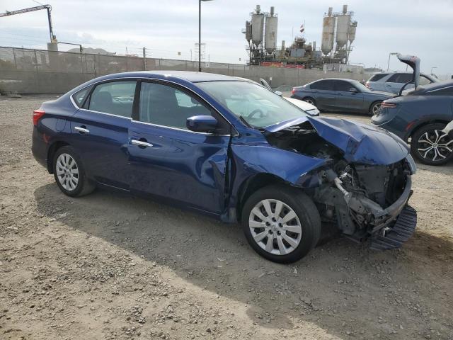 3N1AB7AP6KY275063 - 2019 NISSAN SENTRA S BLUE photo 4