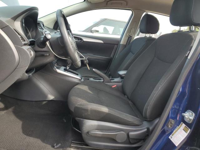 3N1AB7AP6KY275063 - 2019 NISSAN SENTRA S BLUE photo 7