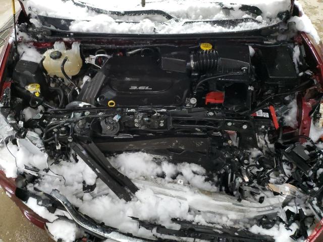 2C4RC1EGXHR585262 - 2017 CHRYSLER PACIFICA TOURING L PLUS BURGUNDY photo 12