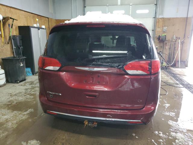 2C4RC1EGXHR585262 - 2017 CHRYSLER PACIFICA TOURING L PLUS BURGUNDY photo 6