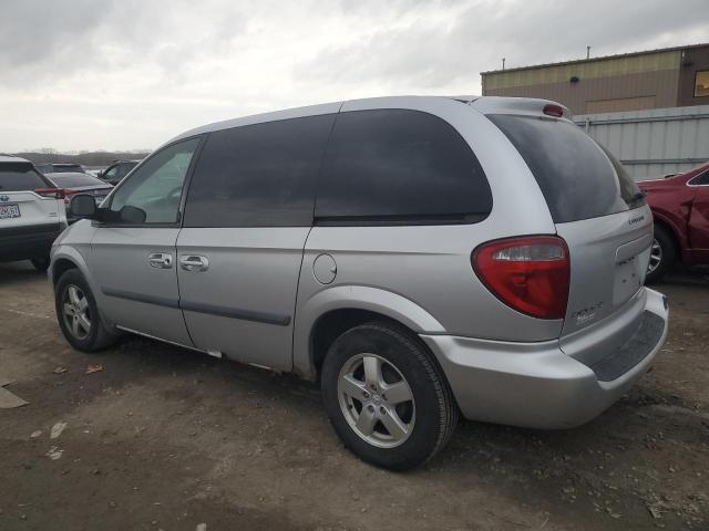 1D4GP45R37B179726 - 2007 DODGE CARAVAN SXT SILVER photo 2