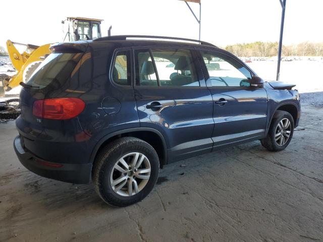 WVGAV7AX4GW580043 - 2016 VOLKSWAGEN TIGUAN S BLUE photo 3