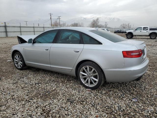 WAUKGAFB8AN022641 - 2010 AUDI A6 PRESTIGE SILVER photo 2