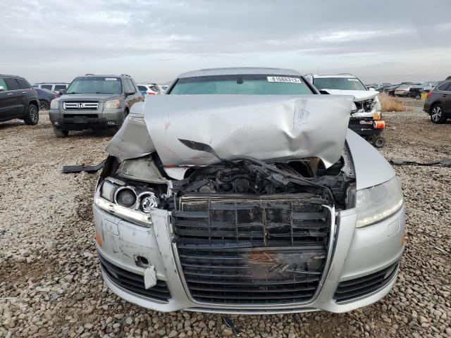 WAUKGAFB8AN022641 - 2010 AUDI A6 PRESTIGE SILVER photo 5