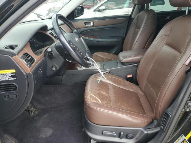 KMHGC46E89U026850 - 2009 HYUNDAI GENESIS 3.8L BLACK photo 7