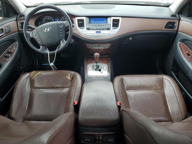 KMHGC46E89U026850 - 2009 HYUNDAI GENESIS 3.8L BLACK photo 8