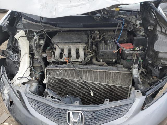 JHMGE8H34DC047581 - 2013 HONDA FIT GRAY photo 12