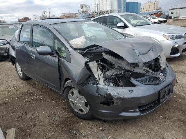 JHMGE8H34DC047581 - 2013 HONDA FIT GRAY photo 4