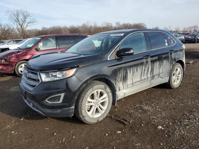 2FMTK4J86FBB46179 - 2015 FORD EDGE SEL BLACK photo 1