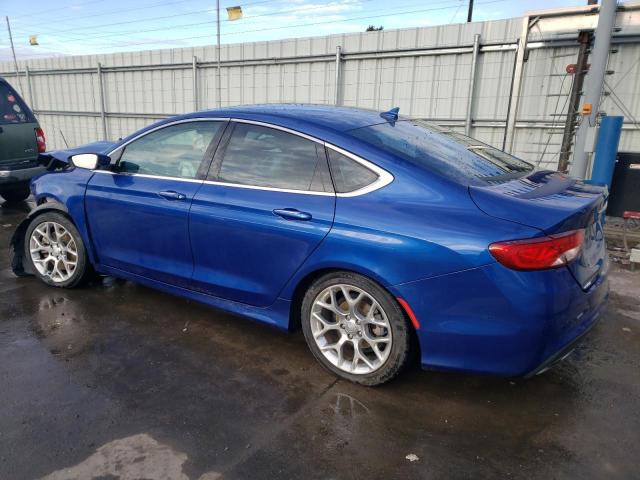 1C3CCCEG4FN512856 - 2015 CHRYSLER 200 C BLUE photo 2