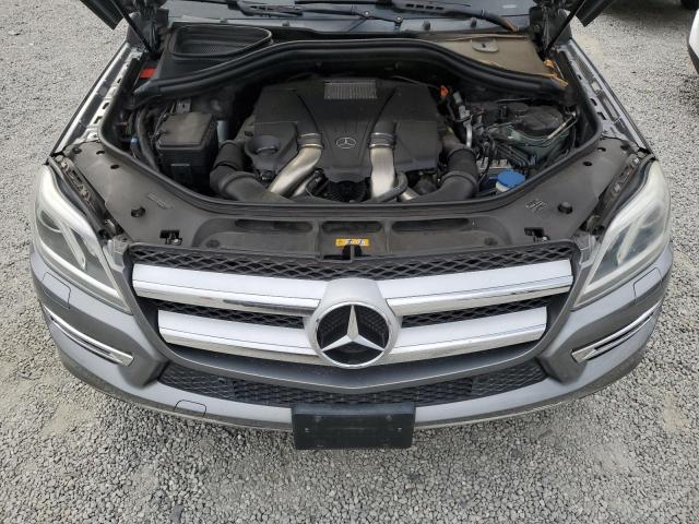 4JGDF7CE9EA278456 - 2014 MERCEDES-BENZ GL 450 4MATIC GRAY photo 12