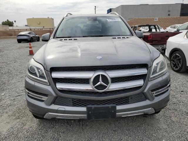 4JGDF7CE9EA278456 - 2014 MERCEDES-BENZ GL 450 4MATIC GRAY photo 5