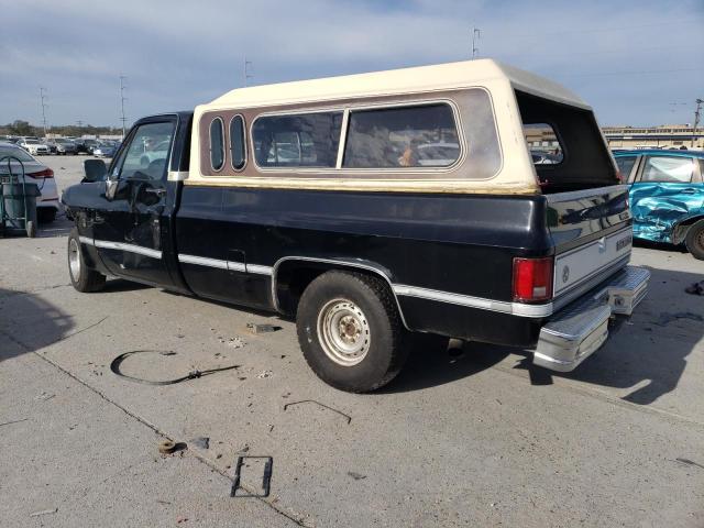 1GCDC14H9CF366698 - 1982 CHEVROLET C10 BLACK photo 2