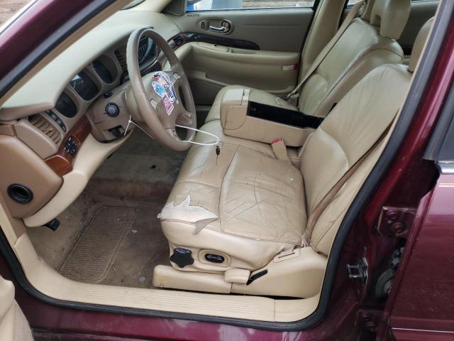 1G4HP52K64U130997 - 2004 BUICK LESABRE CUSTOM BURGUNDY photo 7